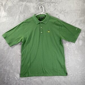 Masters Collection Golf Shirt men's Large Polo Augusta National Logo Pima Cotton